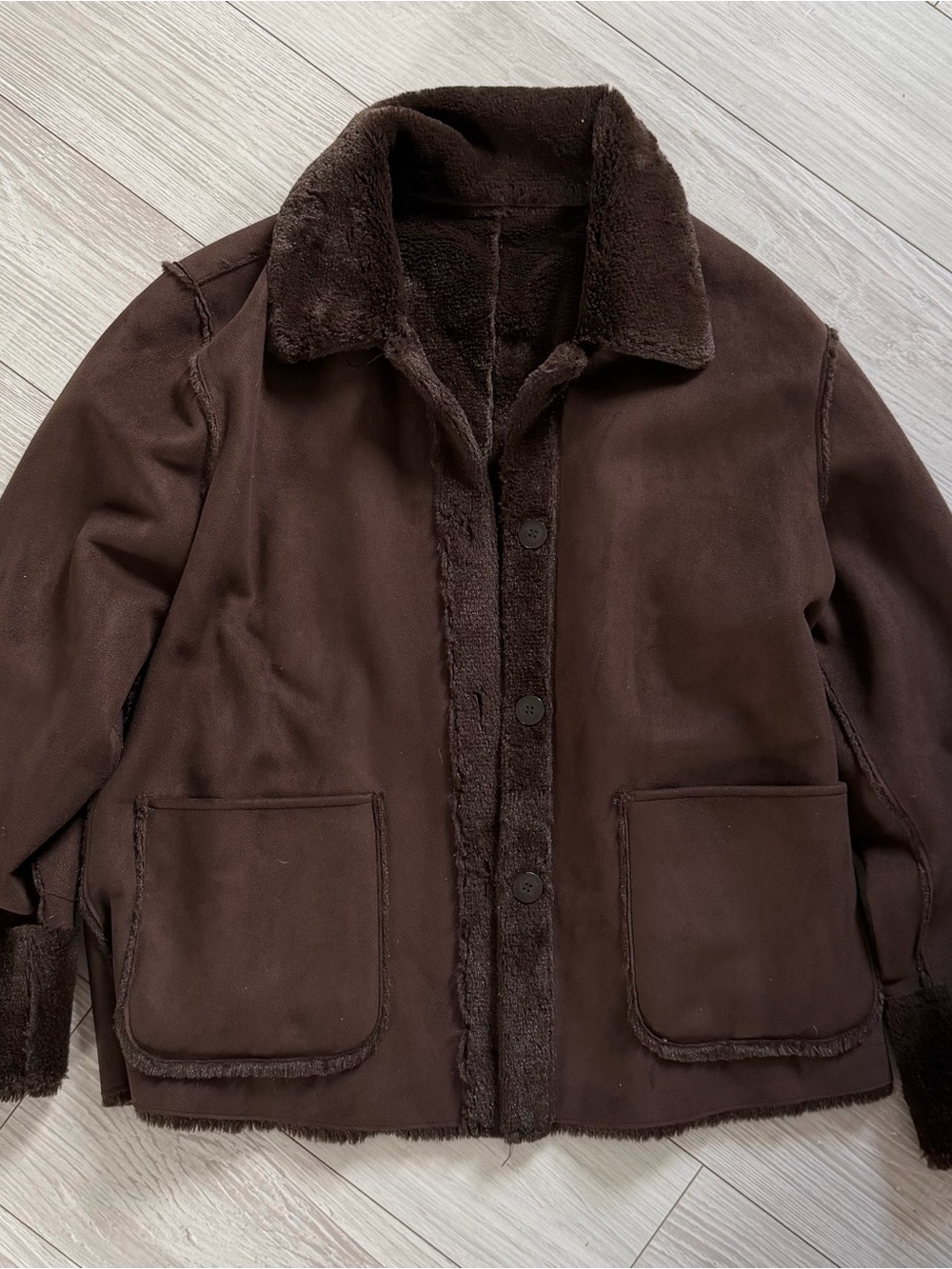 Brown coat